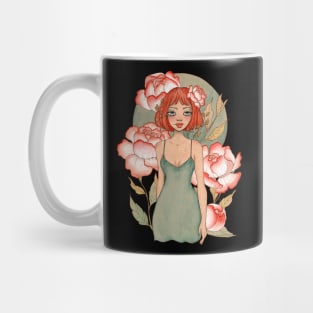 When the Peonies Bloom Mug